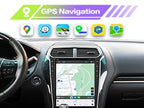 8-128GB Android 11.0 Car Stereo for Ford Explorer 2011-2019 14.4 Inch Vertical Screen Car Radio Navigation Multimedia Player (SYNC1, 8-128GB)