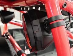 SSV Works 180-US2-C65 Universal 6.5in. Cage-Mount Speaker Pods for ATVs/UTVS and Other Off Road Vehicles (US2-C65A SSV Works Loaded w/ 2.00" Clamps)
