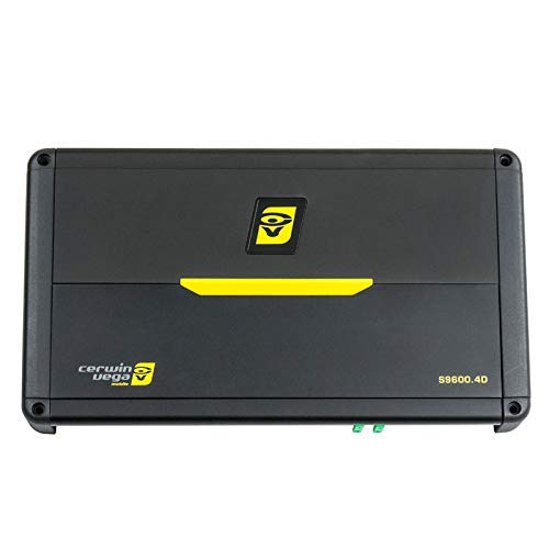 Cerwin Vega S9600.4D 600W RMS 4/2 - Channel Amplifier (Renewed)