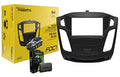ADS Maestro KIT-FOC1 Dash Kit and T Harness for Select 2012-18 Ford Focus + ADS-MRR2 Interface Module with Sound of Tri-State Car Freshener Bundle