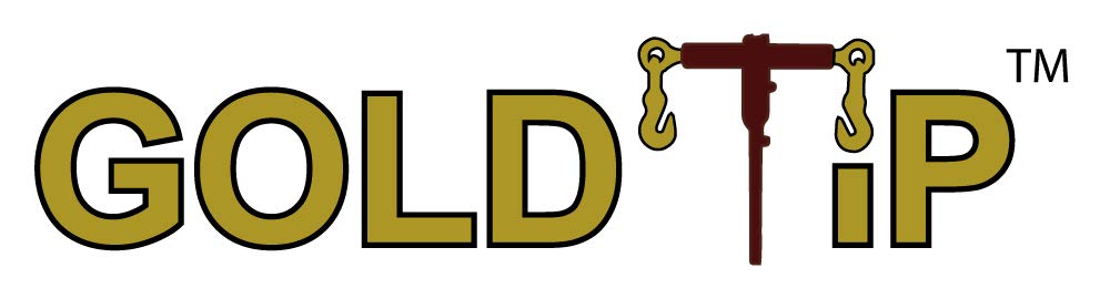 4 Pack - Premium GOLD-TIP 1/2-5/8 Ratcheting Load Binder/Material Handling/Heavy Equipment/Transport