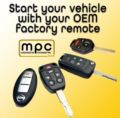MPC Remote Start Kit Compatible with Cadillac CT6 2016-2018 || Push-to-Start || Uses Factory Fob || Includes Software Loader || Premier USA Tech Support
