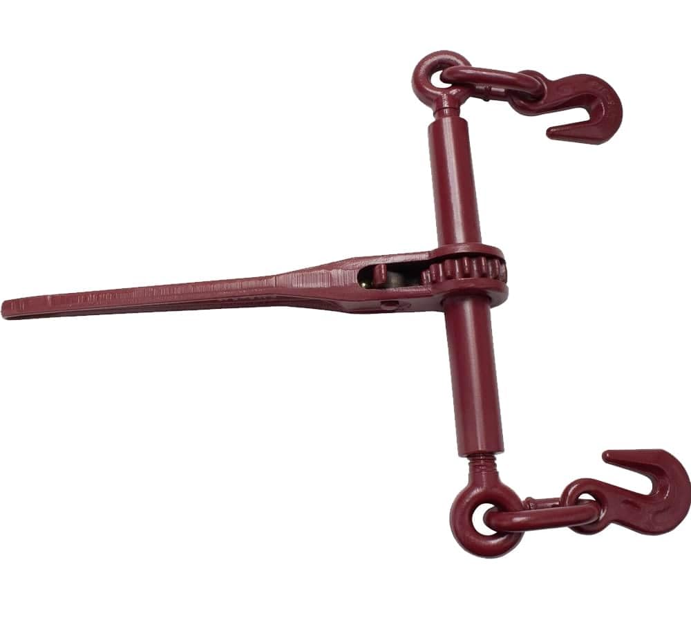 Mytee Products 4 Pcs 5/16" - 3/8" Ratchet Chain Binder, 4Pcs Coil Racks for Steel Coils Securement