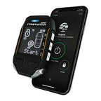 Compustar RFX-2WT12-SS 3-Mile 2-Way LCD RF Remote + DR-X1 LTE Drone Mobile