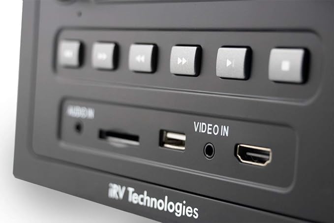 iRV Technology iRV66 AM/FM/CD/DVD/MP3/MP4/USB/SD/HDMI/Digital5.1/Surround Sound/Bluetooth 3 Zones wall mount RV Radio Stereo with wire adaptor Concertone ZX500/600/690/700,Genesis GT-3.0