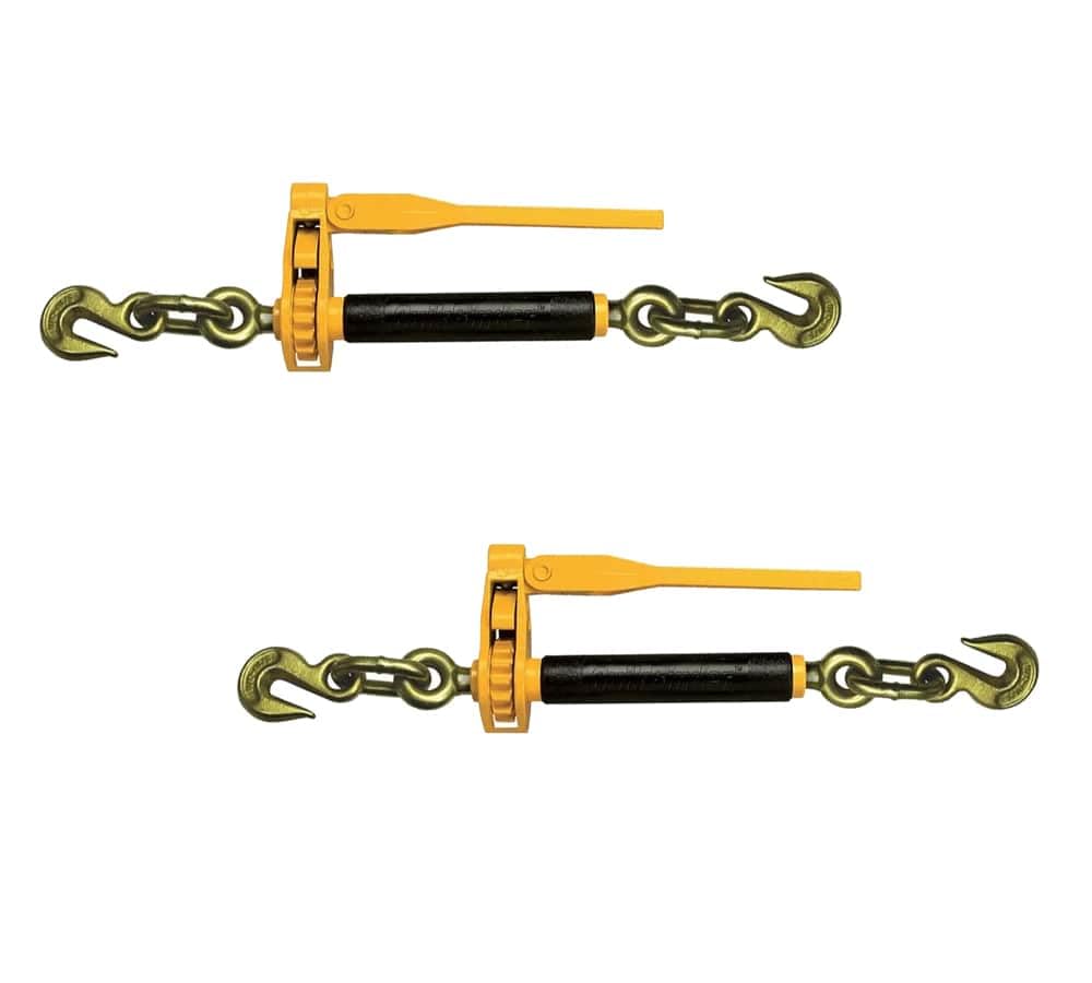 (4 Pack) 5/16-3/8 Peerless QuikBinder Tow Chain Ratchet Binder H5125-0658
