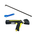 Bundle - Shrinkfast 998 Propane Heat Gun, 200000 BTU, Ready to Use with 25' Hose, Regulator, Wrench, Hard Case, 6' Angled Extension, and Shrink Film Knife Made in the USA