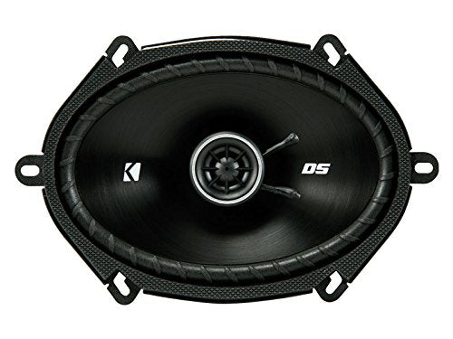 KICKER DSC680 6x8-Inch (160x200mm) Coaxial Speakers, 4-Ohm Bundle