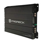 PRORECK PR-122M Complete 1500W Dual 12" Car Subwoofer, Includes Loaded Enclosure with Mono Block Amplifier,Wiring Installation Kit