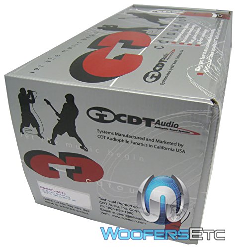 CL-6E42 3-Way 6/4/1" Component System