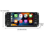 4+64G Android 14 Car Stereo for Chrysler Sebring 2007-2010,for Chrysler Voyager 2008-2016 Update 7 inch Touch Screen Radio with Wireless Carplay AHD Backup Camera GPS SWC Bluetooth FM
