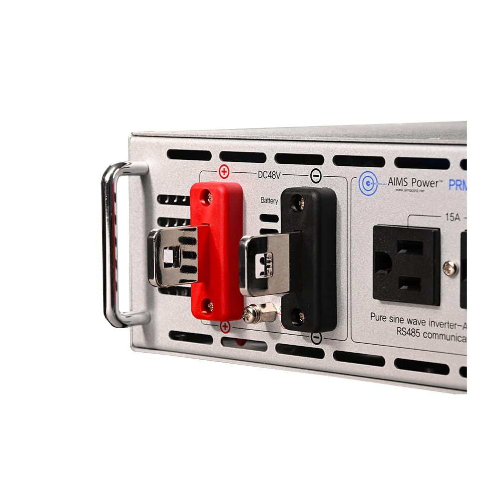 AIMS 2000W NEG. 48V Rack Mount Inverter To 120 Volt AC – 1U (-48V)
