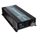 WZRELB Strong Driving Capacity 2500W 24VDC to 120VAC Pure Sine Wave Inverter Power Converter (RBP250024B1), Black