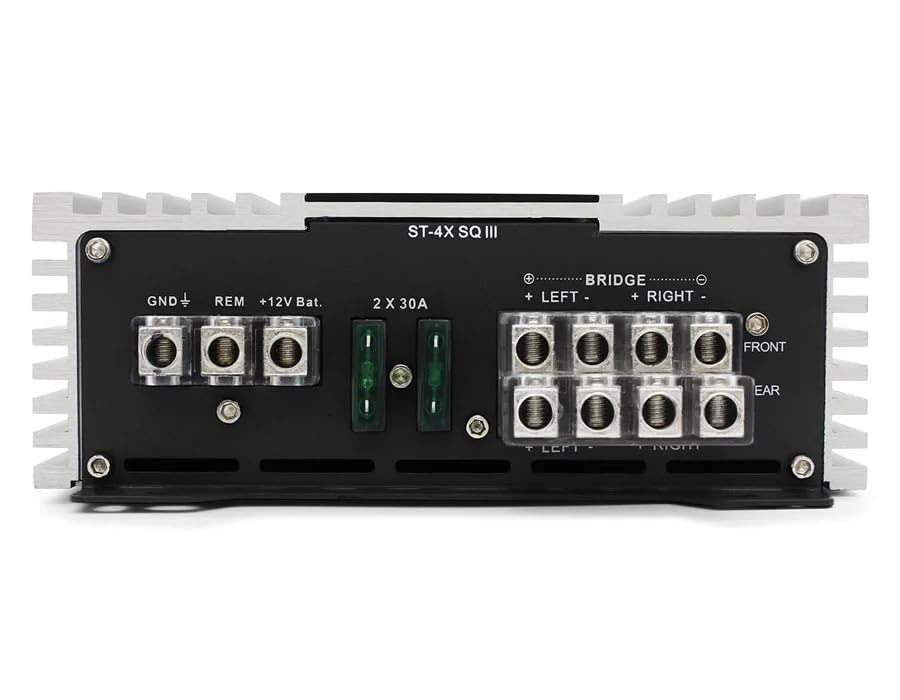Zapco ST-4X SQ III 4-Channel 380W RMS Full Range Class AB Amplifier