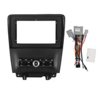 10" Car Stereo Navigation FM Radio Mounting Frame Bracket with Wiring Harness Compatible with Ford Mustang 2010 2011 2012 2013 2014 at