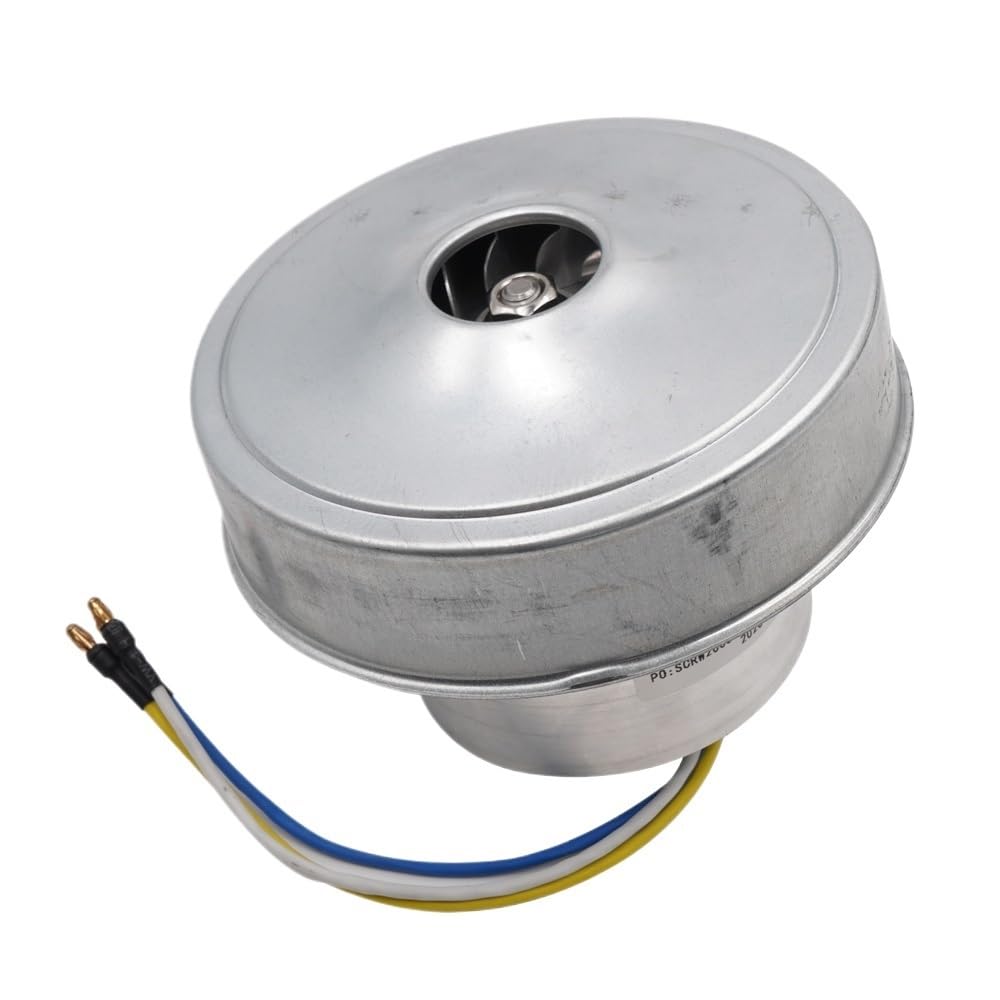 130120 DC 24V/48V Brushless High Pressure Large Air Volume Vacuum Cleaner Seeder Mechanical Equipment Blower, Centrifugal Fan(24V Blower and Drive)