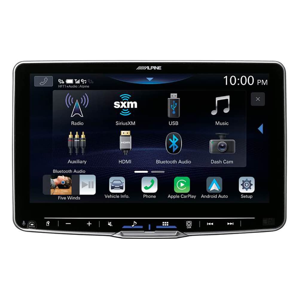 Alpine iLX-F509 Halo9 Multimedia Receiver with 9-inch Floating HD Touchscreen Display