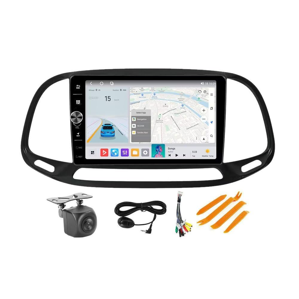 Android Radio for Dodge RAM ProMaster City 2015-2022 Stereo -8Core 4+64GB