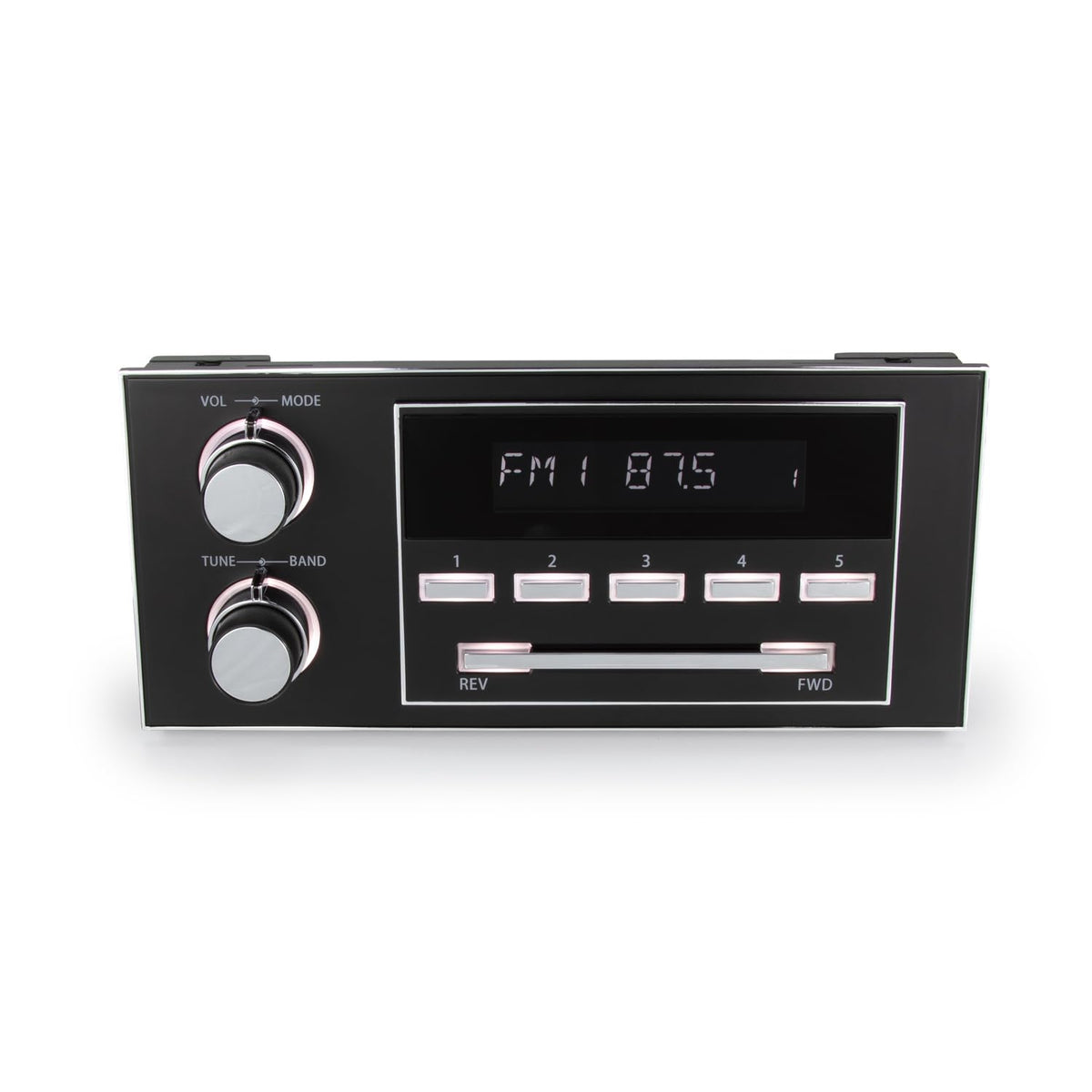 New York 1.5 DIN Direct-fit Radio Stereo Various 1995-02 Chevrolet & GMC SUV, Pickup Truck, Fullsize Van; 1999-02 Cadillac Escalade Bluetooth Hands-Free USB MP3 WMA FLAC AM/FM RCA
