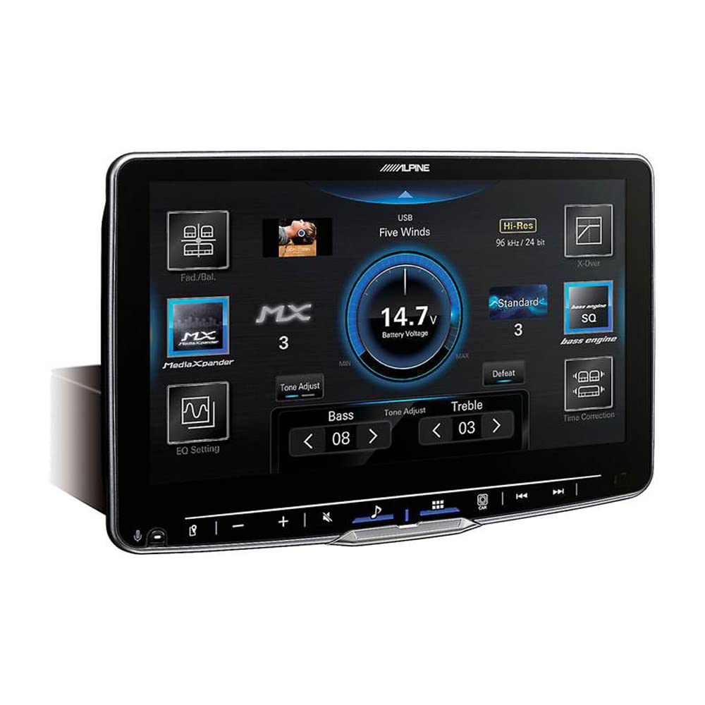 Alpine iLX-F509 Halo9 Multimedia Receiver with 9-inch Floating HD Touchscreen Display