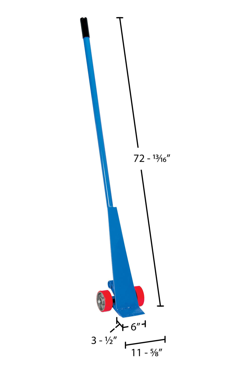 Vestil PLB/S-6 Prylever Bar, Steel, 6' Length, 5000 lbs Capacity