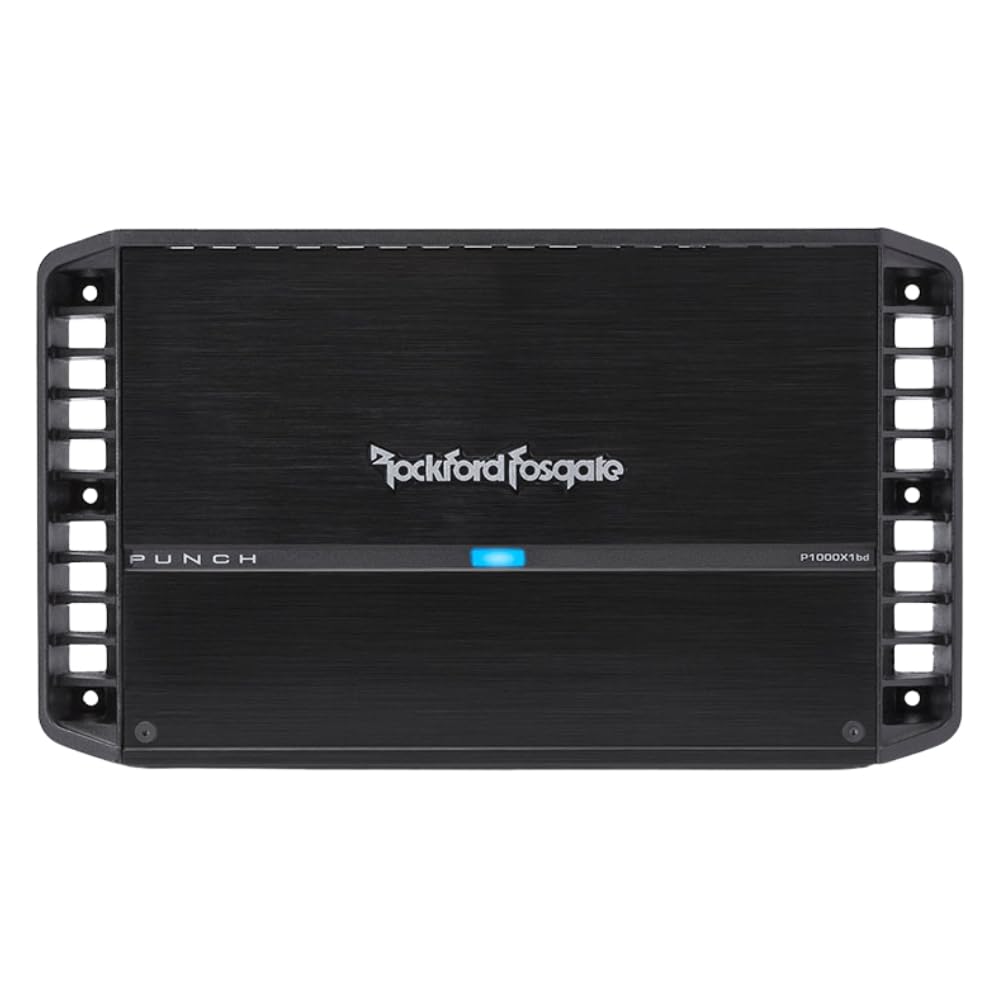 Rockford Fosgate Monoblock 1000W RMS Punch Series Class BD Power Amplifier