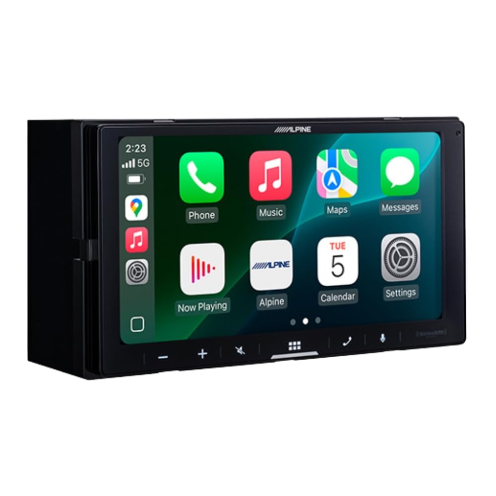 Alpine ILX-W770-M 7" Multimedia Receiver with 2-Pack S2-S68 6x8 Coaxial Speakers