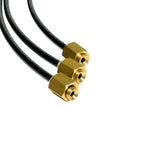 93524-TP 2-Way Aluminum Charging Manifold 24" Hoses R600a R290 R134A