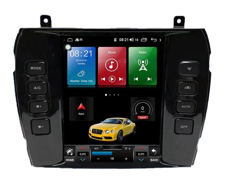 Omnitek Android for Jaguar XJ X-Type X Type 2004-2008 Car Radio Multimedia Player DVD Automotivo Auto GPS Navigation
