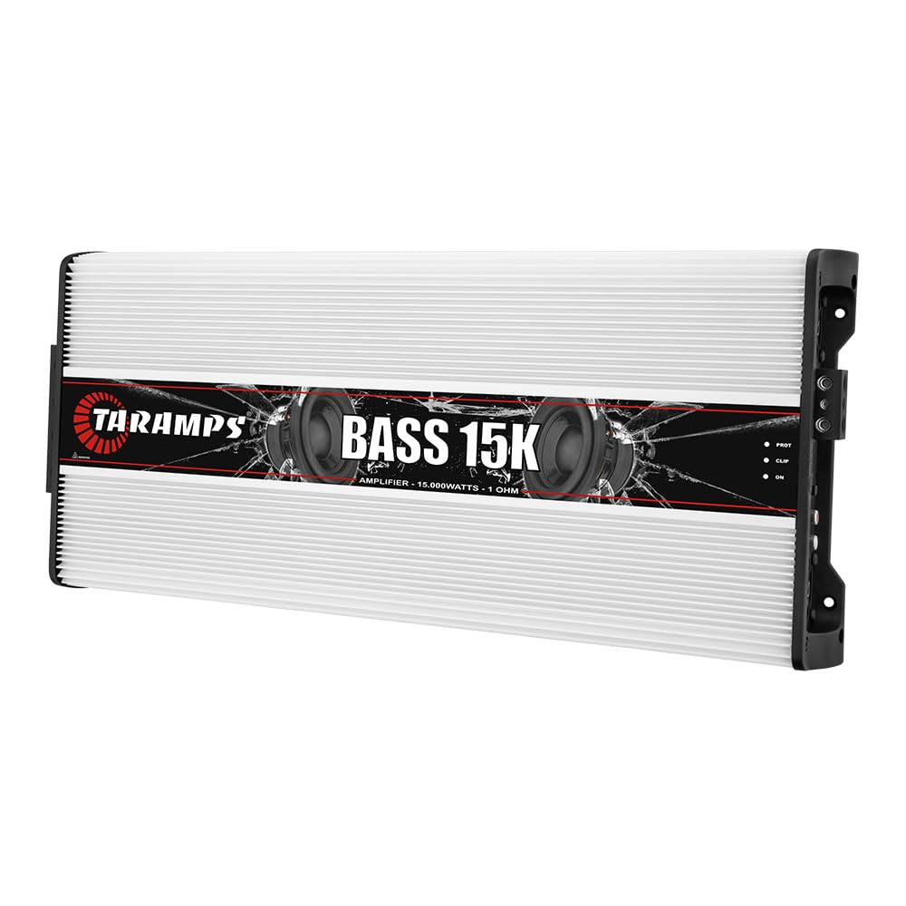 Taramps BASS 15K 1 Ohm 15000W RMS Monoblock Car Subwoofer Amplifier