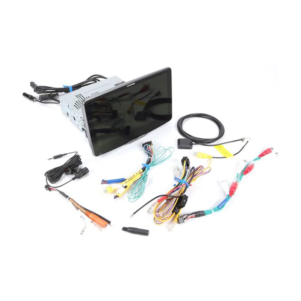 Alpine ILX-F509 9" Touchscreen Digital Multimedia Receiver (Does Not Play CDs) with Backup Camera