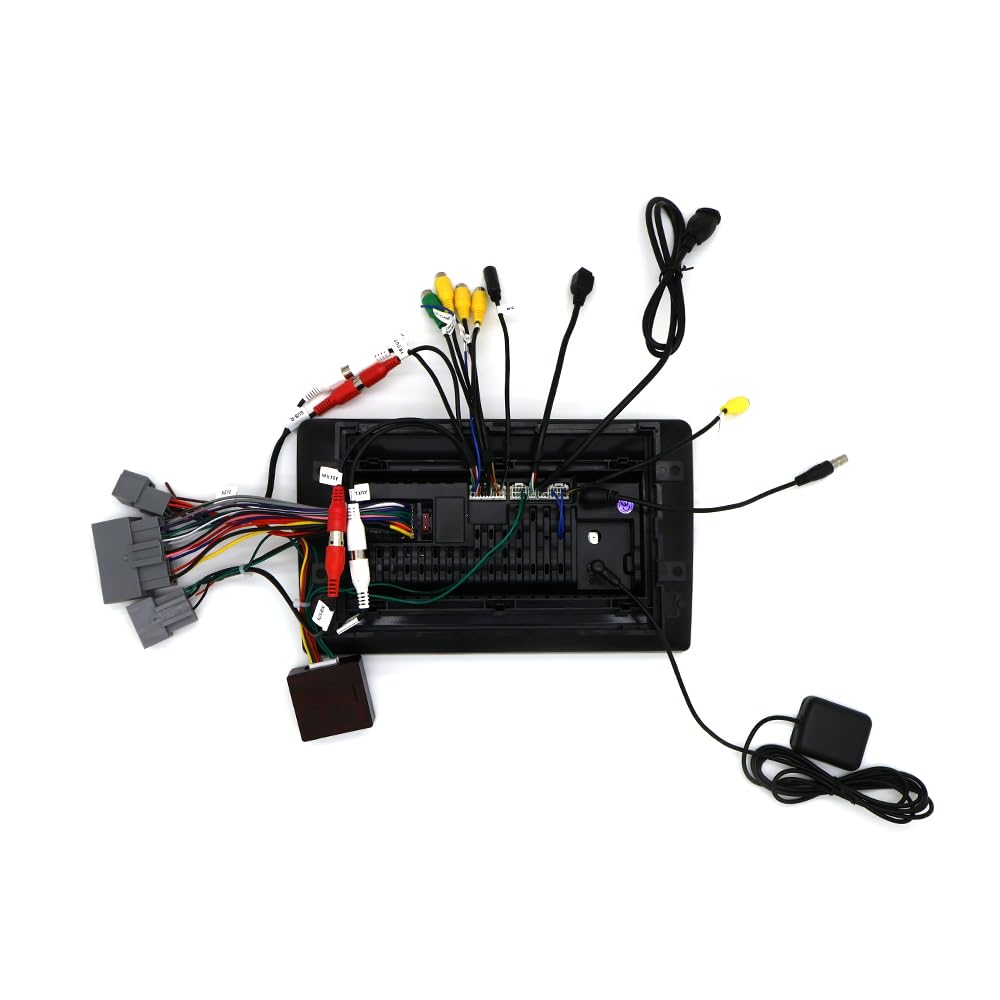 PHEZEN 10 inch Touchscreen Car Stereo Fit for Ford Ford Edge 2007-2010, Android 13 Double Din Car Radio with Carplay & Android Auto in-Dash Navigation BT Mirror Link WiFi Backup Camera 2+64G