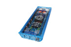 JP34 AB Blue 4 Channel Car Audio Amplifier | 590W RMS Class AB Power Amp | Car Stereo Speaker Amplifier | High-Performance Automotive Sound