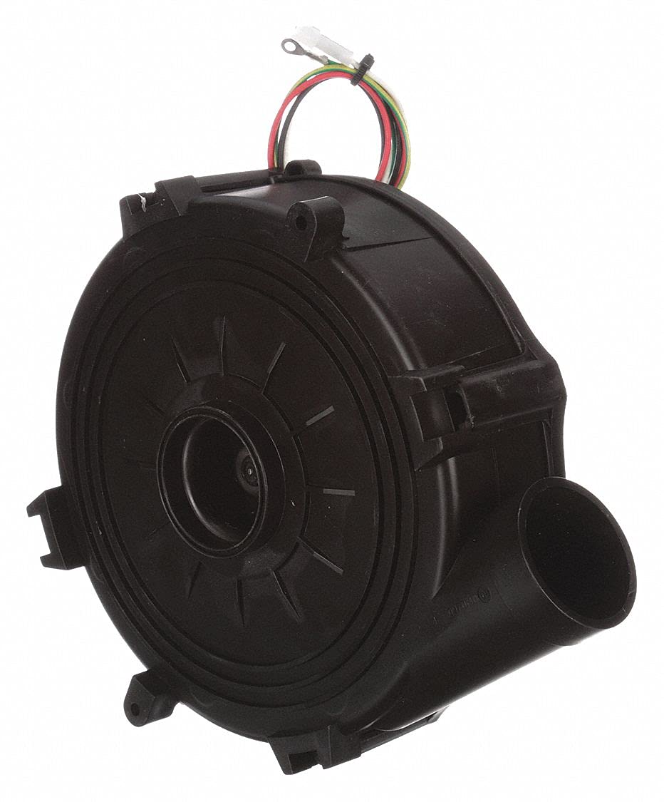 Round OEM Blower, 3000 RPM, 1 Phase, Direct, Plastic 2 Speed