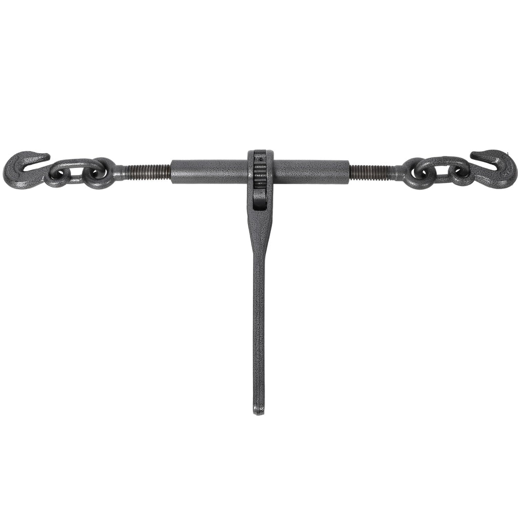 Heavy-Duty Ratchet Binders with Adjustable G70 Hooks - 5400lbs Working Load Capacity, 4-Pack, Black Hammertone