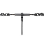 Heavy-Duty Ratchet Binders with Adjustable G70 Hooks - 5400lbs Working Load Capacity, 4-Pack, Black Hammertone