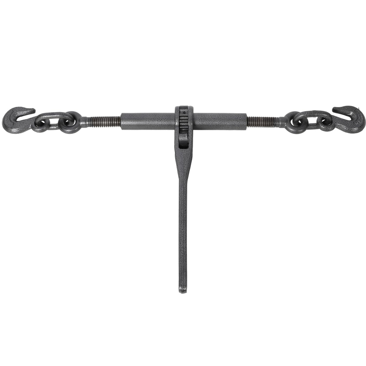 Heavy-Duty Ratchet Binders with Adjustable G70 Hooks - 5400lbs Working Load Capacity, 4-Pack, Black Hammertone