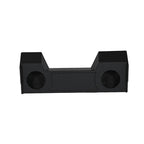 QPower QBDODGE12-2019 Dual 12-Inch Underseat Downfire Subwoofer Box