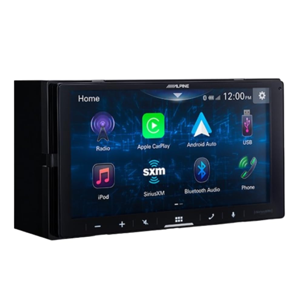 Alpine iLX-W770-M 6.75" Shallow Chassis 2-DIN Capacitive Touchscreen Digital Multimedia Receiver with Backup Camera