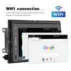 Android 13 Car Stereo Radio for Ford E250/E350 2009~2014 for Ford Escape 2008~2012 7in GPS Navigation for CarPlay Wireless Android Auto Bluetooth FM/RDS WiFi/SWC/Mirror Link 2+32G