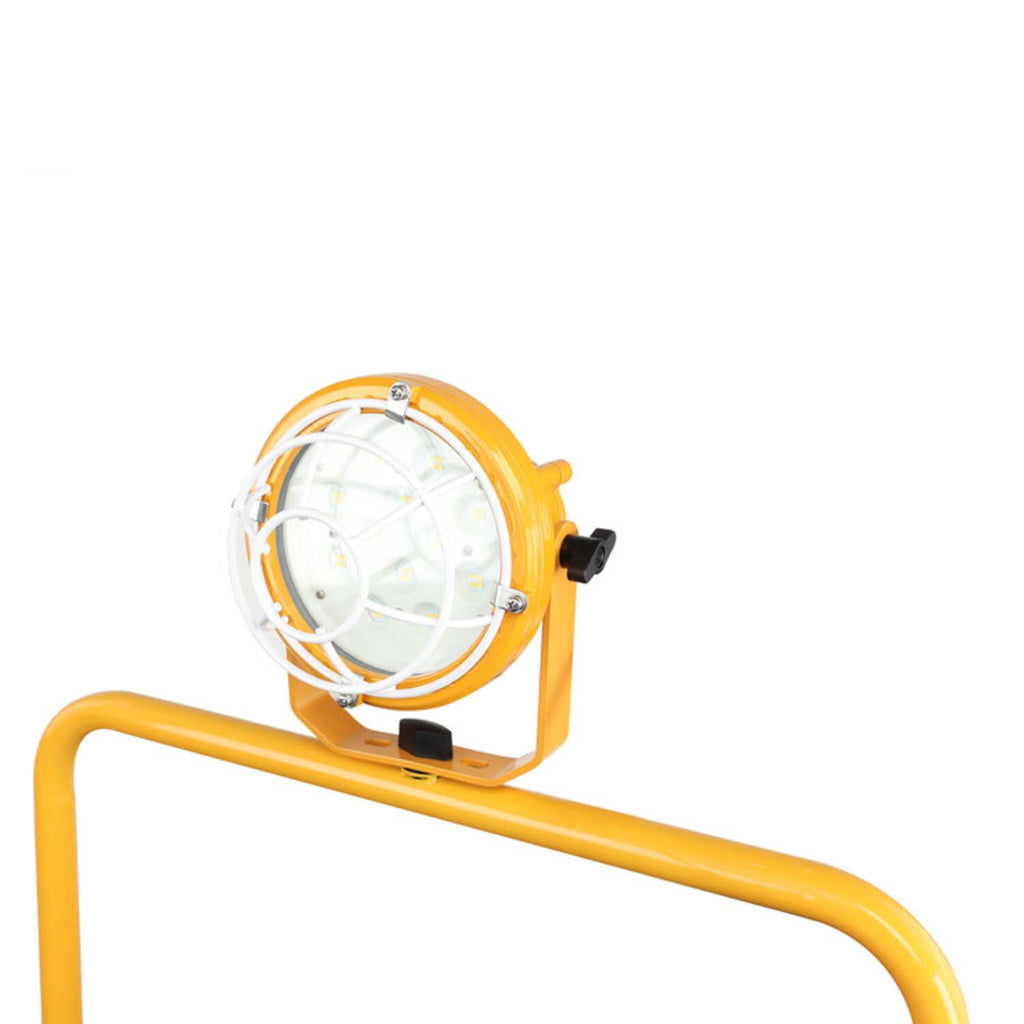 Industrial Axial Air Mover Fan Kit, 40" Wall Mount Arm, 18", Yellow
