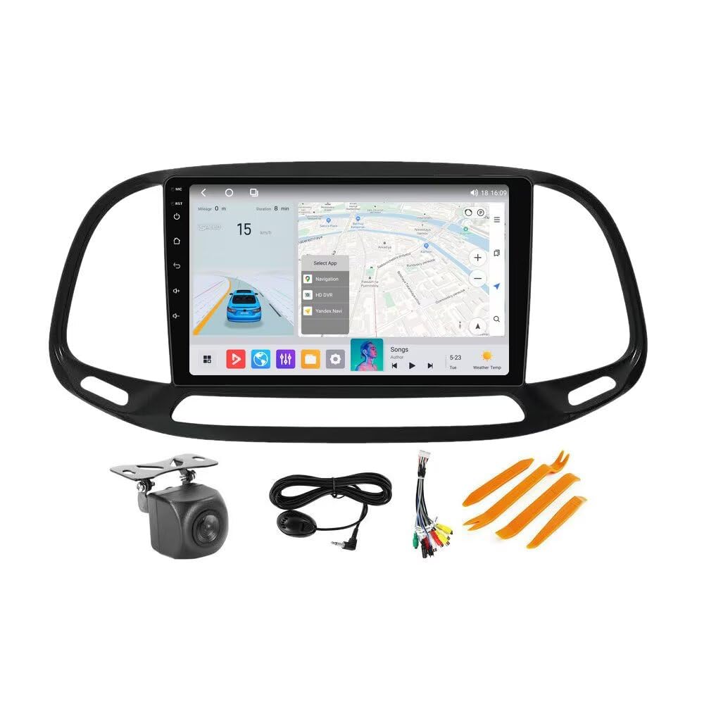 Android Radio for Dodge RAM ProMaster City 2015-2022 Stereo -8Core 4+64GB