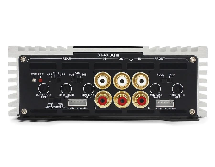 Zapco ST-4X SQ III 4-Channel 380W RMS Full Range Class AB Amplifier