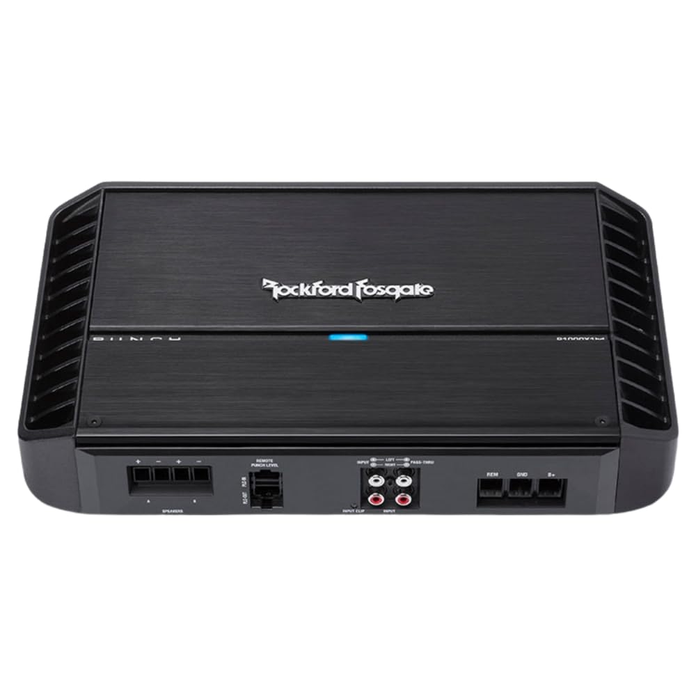 Rockford Fosgate Monoblock 1000W RMS Punch Series Class BD Power Amplifier