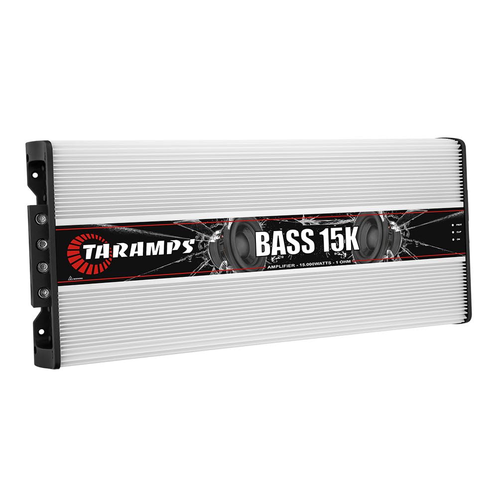Taramps BASS 15K 1 Ohm 15000W RMS Monoblock Car Subwoofer Amplifier