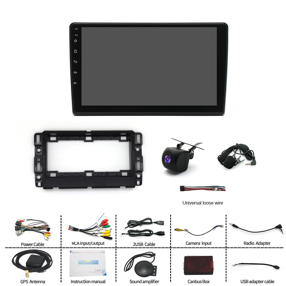 Android 14 Double Din Car Radio for Chevy Captiva Sport 2012-2015