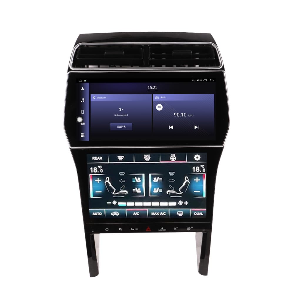 Android 13 CarPlay Car Stereo for Ford Explorer 2011-2019, 12.3" Dual Touch Screen GPS Navigation Head Unit 4GB RAM 64GB ROM Radio