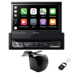 Pioneer AVH-3500NEX 6.94" Single-DIN DVD Receiver with NB-BC011 Universal Front/Rear View Camera