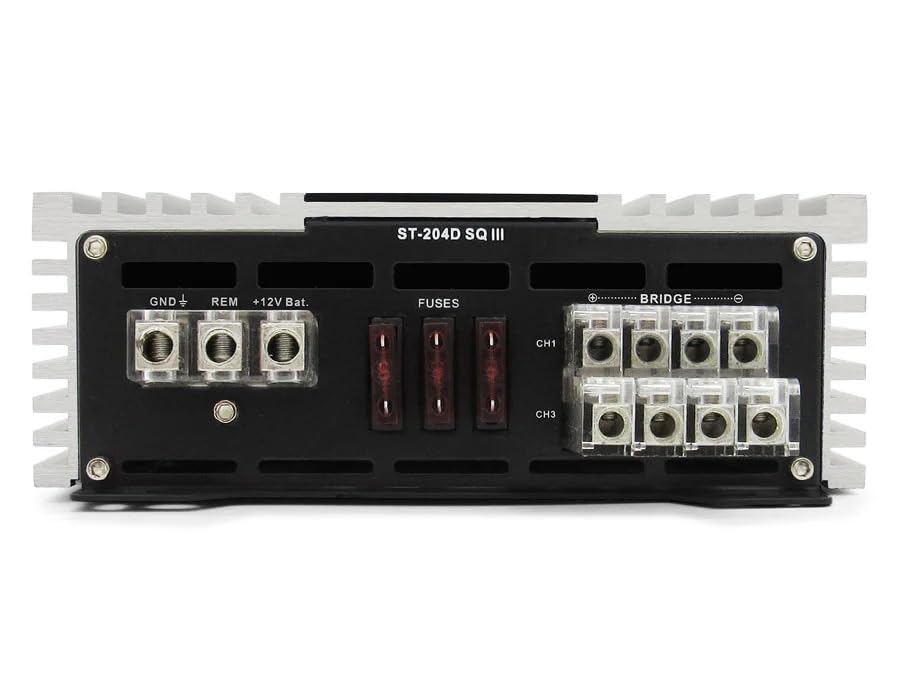 Zapco ST-204D SQ III 4-Channel 1120W RMS Amplifier