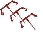 6,600 LB 5/16 to 3/8 inch Red Ratchet Load Binder (3)